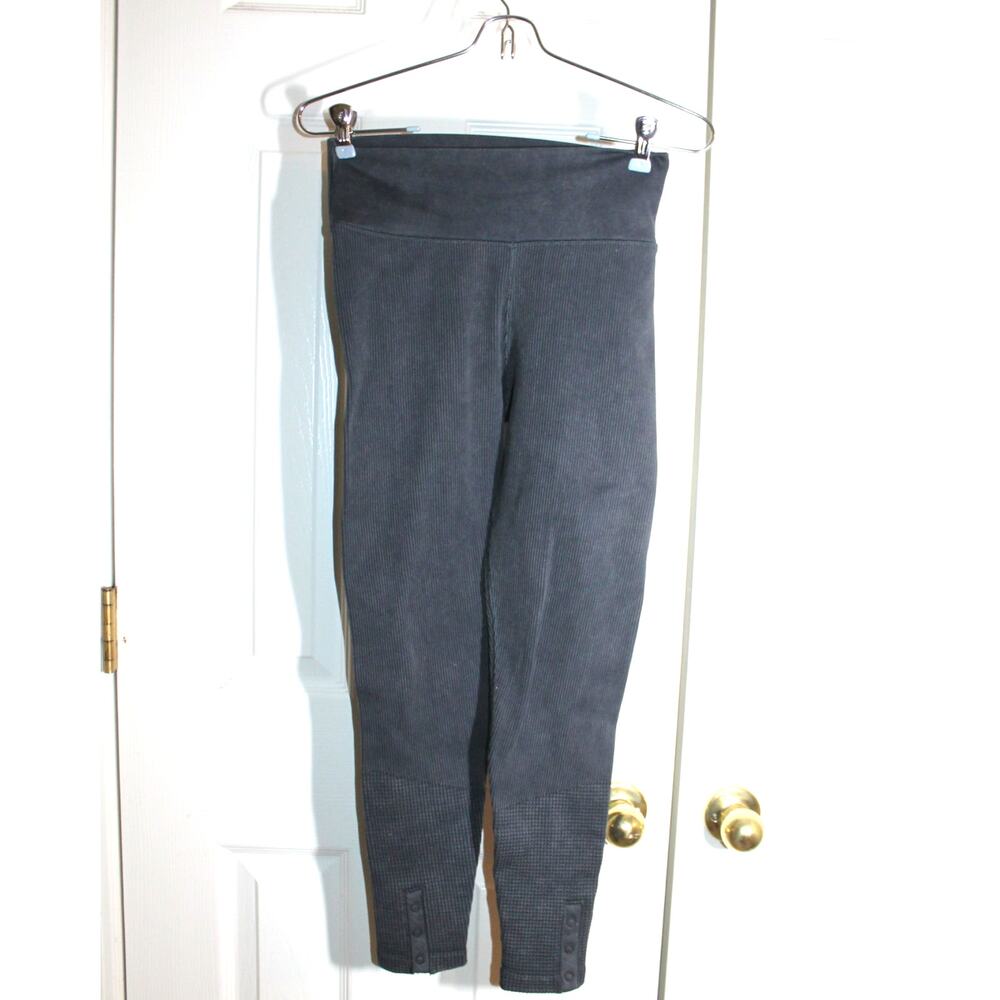 Aerie Offline Charcoal Gray Ribbed Knit Main Squeeze Leggings sz XS